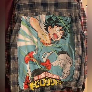 Custom My Hero Academia Flannel